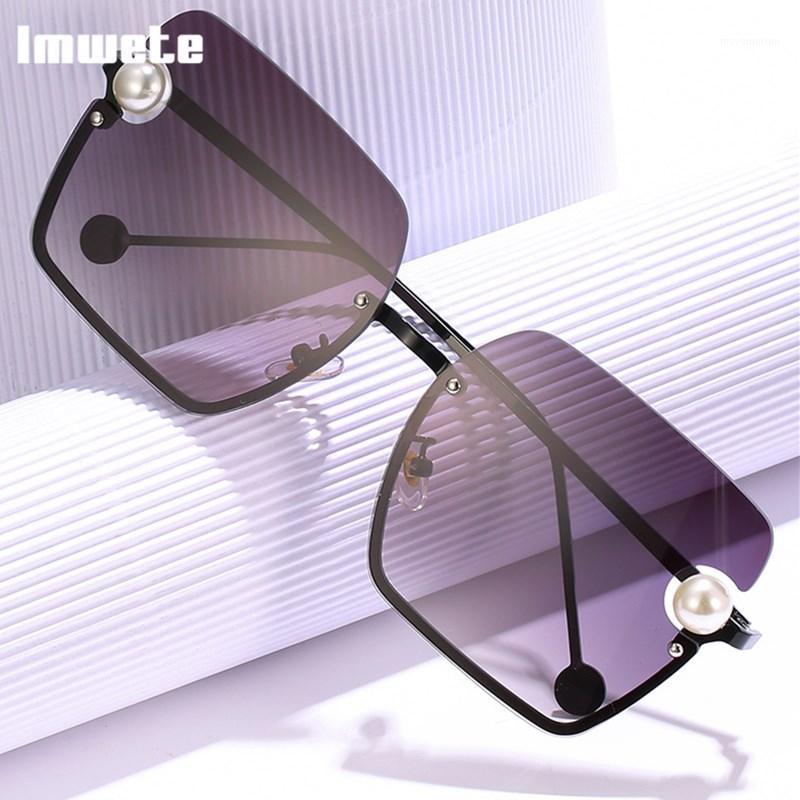 Imwete New Style Frameless Pearl Sunglasses Female Decoration Sun Glasses Retro Square Oversized Eyeglasses UV400 Women Goggles1
Imwete New Style Frameless Pearl Sunglasses Female Decoration Sun Glasses Retro Square Oversized Eyeglasses UV400 Women Goggles1
