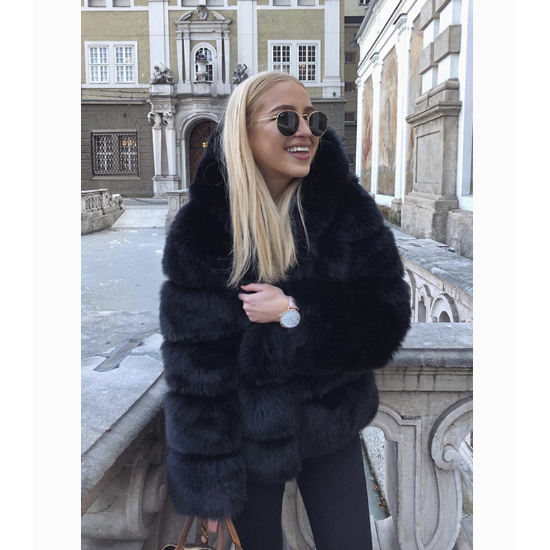 Umeko Women Clothing Faux Fur Coat Women Faux Leather Plus Size Clothing for Women S-4XL Winter Coats fur coats and jackets 201110