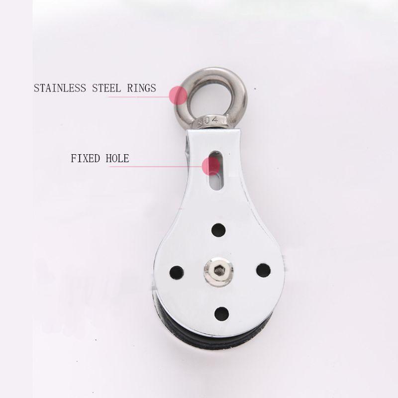 300KG Groove Wheel Mute Swivel Fitness Strength Training Bearing Lifting Pulley PXPF
300KG Groove Wheel Mute Swivel Fitness Strength Training Bearing Lifting Pulley PXPF