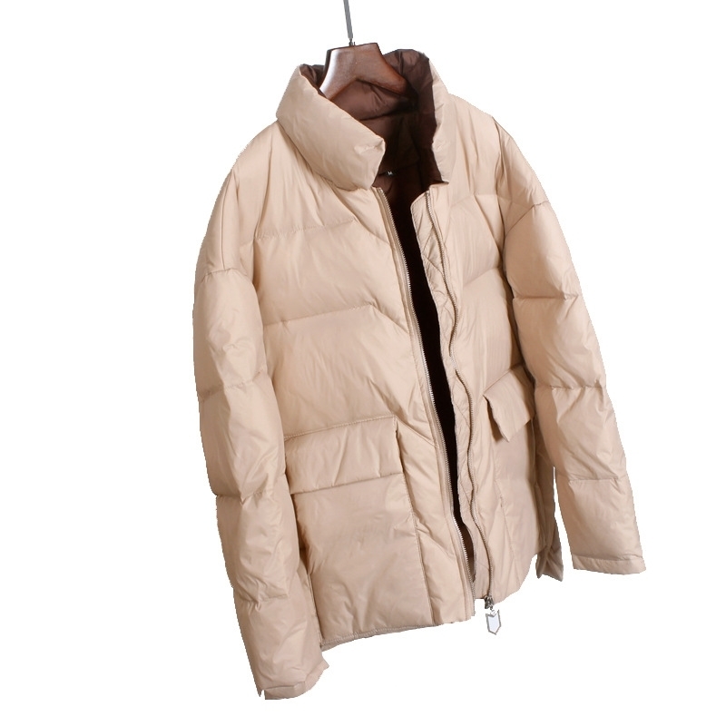 New Winter Wide-waisted Loose Women Down Jacket 90% White Duck Down Standard Collar Korean Fashion Clothing warm 201103, Coffee
New Winter Wide-waisted Loose Women Down Jacket 90% White Duck Down Standard Collar Korean Fashion Clothing warm 201103, Coffee
