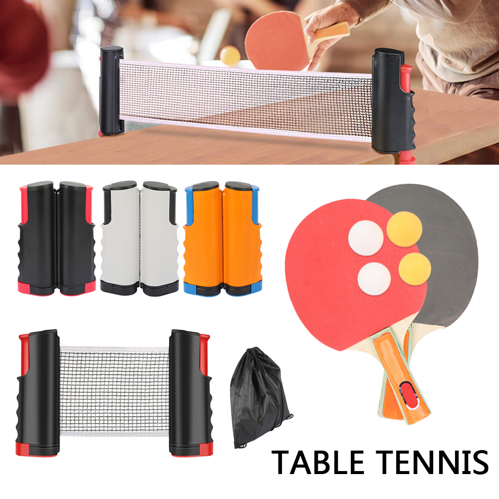Home Ping Pong Set with Ball and 1.7M Table Net Table Tennis Racket Paddles Pingpong Training Accessories Indoor Sports Exercise 201204
Home Ping Pong Set with Ball and 1.7M Table Net Table Tennis Racket Paddles Pingpong Training Accessories Indoor Sports Exercise 201204