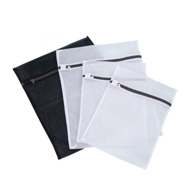 4Pcs Fine Mesh Laundry Bag Sets Washing Bags Garment Delicate Protection Bags with Zipper Closure (Black and White
4Pcs Fine Mesh Laundry Bag Sets Washing Bags Garment Delicate Protection Bags with Zipper Closure (Black and White