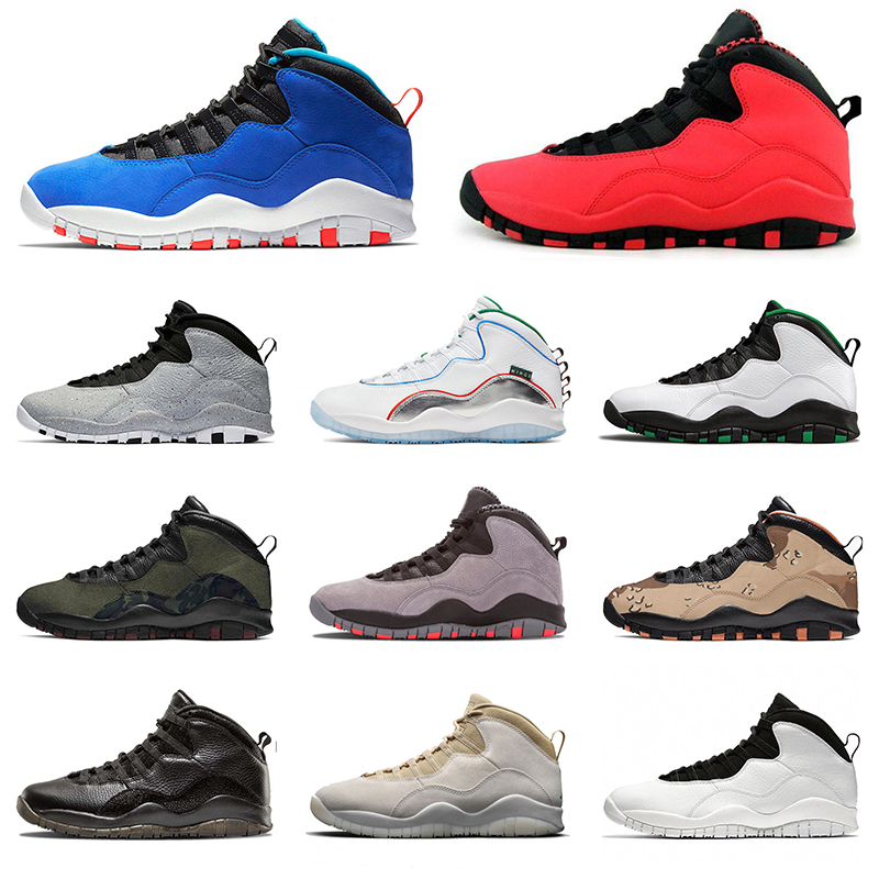 High Quality Jumpman 10 10s Basketball Shoes Designer Mens Womens GS Fusion Red Tinker Chicago Trainers Spots Sneakers 40-47, A16 desert camo
High Quality Jumpman 10 10s Basketball Shoes Designer Mens Womens GS Fusion Red Tinker Chicago Trainers Spots Sneakers 40-47, A16 desert camo