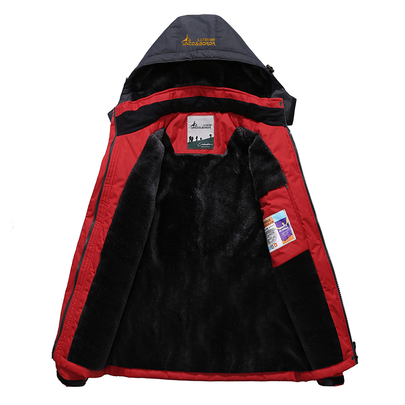 Winter Jacket Coats Men Casual Thick Velvet Warm Coat Thermal Windproof Windbreaker Hood Military Jackets Men Outwear Down Parka 201201