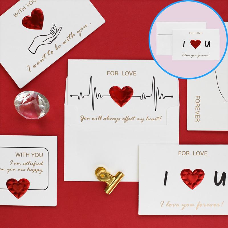High Quality Greeting Card With Envelope Romantic Letters I Will Always Love You Wedding Invitation Valentine's Day Anniversary
High Quality Greeting Card With Envelope Romantic Letters I Will Always Love You Wedding Invitation Valentine's Day Anniversary