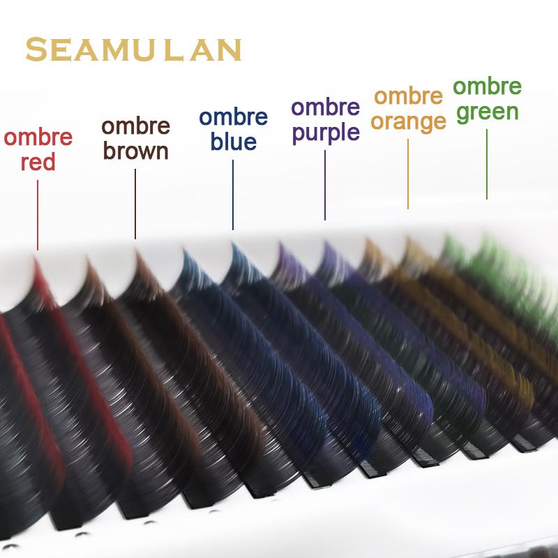 Eyelashes Makeup Mink Lashes Purple Blue brown Color Individual Eyelashes Gradient Color Eyelash Extension
Eyelashes Makeup Mink Lashes Purple Blue brown Color Individual Eyelashes Gradient Color Eyelash Extension