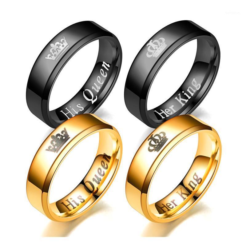 Stainless Steel Titanium Couple Lovers Finger Ring New Design Boyfriend Girlfriend Crown Jewelry Gift For Women Men1
Stainless Steel Titanium Couple Lovers Finger Ring New Design Boyfriend Girlfriend Crown Jewelry Gift For Women Men1