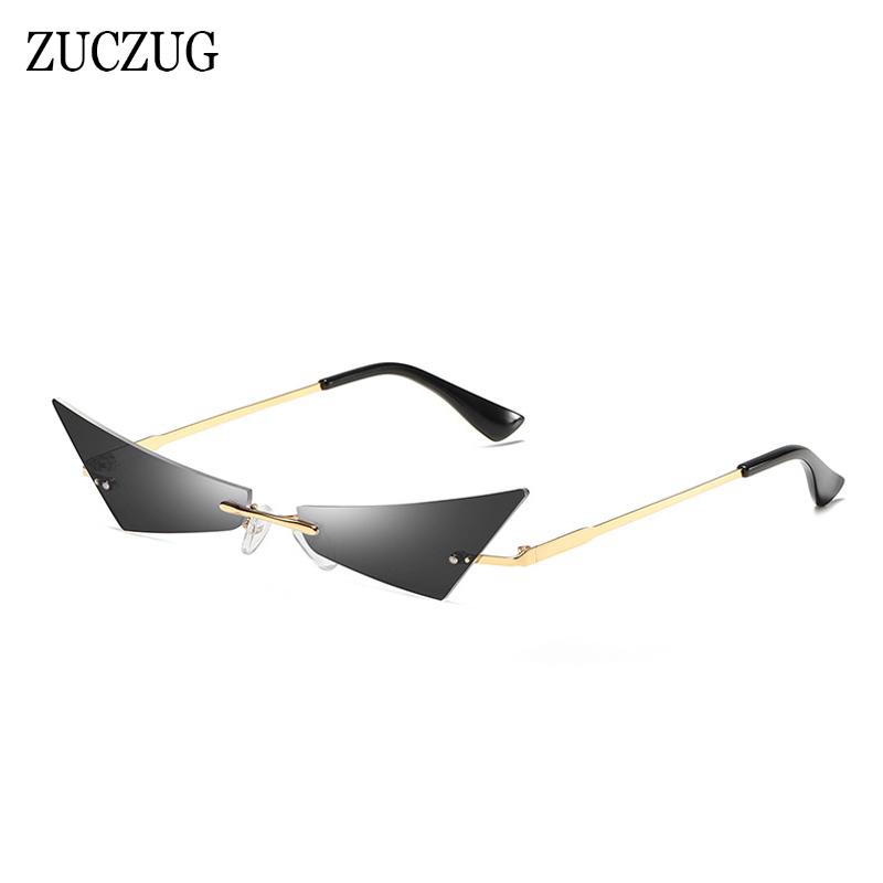 Sunglasses ZUCZUG Design Polygon Rimless Cat Eye Women Men Small Frame Mirror Sun Glasses Female Trend Narrow
Sunglasses ZUCZUG Design Polygon Rimless Cat Eye Women Men Small Frame Mirror Sun Glasses Female Trend Narrow