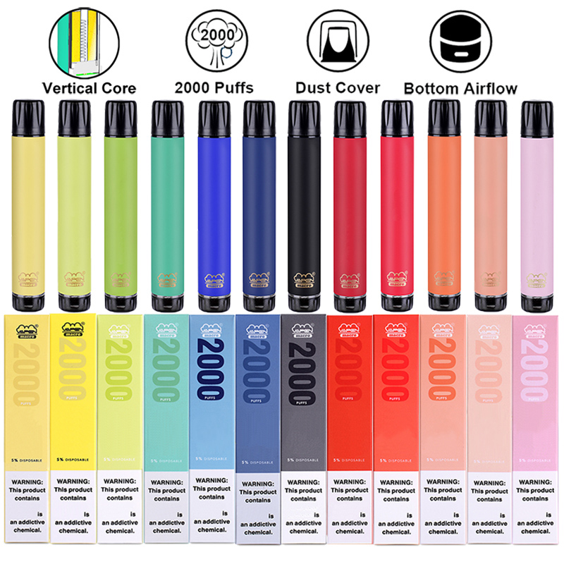 Authentic VAPEN macro 2000 Puffs Disposable Vape Pen Vertical Coils Plus XXL Xtra Extra MAX Flex Vaporizer Pre-Filled Bars e Cigs Vaporizers, Mix types
Authentic VAPEN macro 2000 Puffs Disposable Vape Pen Vertical Coils Plus XXL Xtra Extra MAX Flex Vaporizer Pre-Filled Bars e Cigs Vaporizers, Mix types