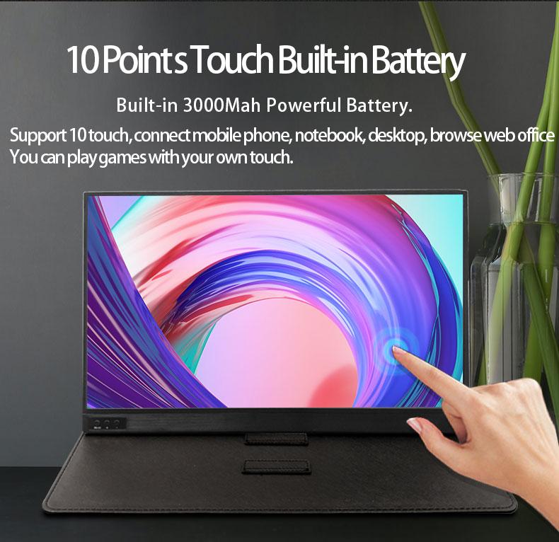 ultra slim portable gaming monitor 15.6 inch lcd lepow USB C for mobile phone
ultra slim portable gaming monitor 15.6 inch lcd lepow USB C for mobile phone