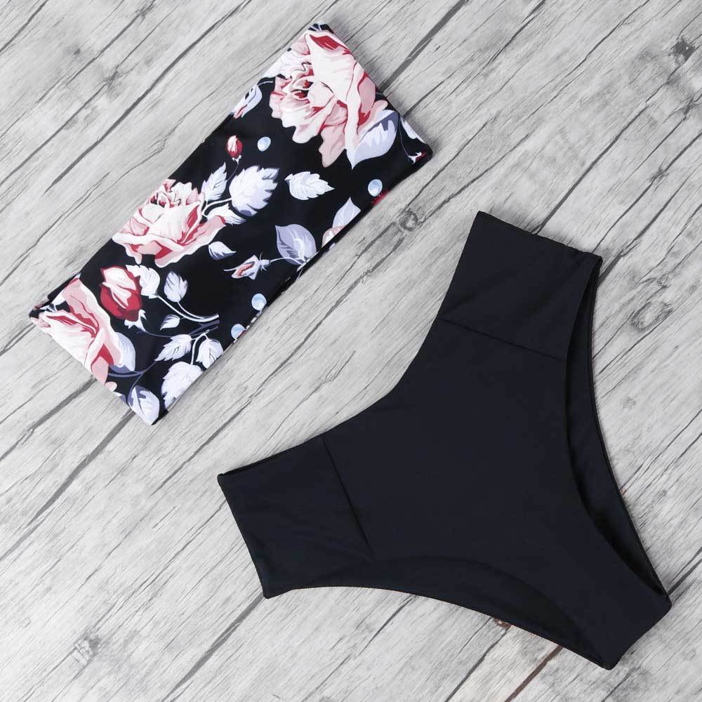 MOSHENGQI Sexy Floral Bikini Set Swimsuit Mujer High Waist Bathing Suit Black Swimwear Women Push-Up Leaf Brazilian Biquini Y200319, B3718br
MOSHENGQI Sexy Floral Bikini Set Swimsuit Mujer High Waist Bathing Suit Black Swimwear Women Push-Up Leaf Brazilian Biquini Y200319, B3718br