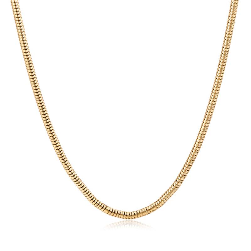 Snake Chain Plated Necklace Statement Jewelry Women sterling gold jewelry chokers fashion accessories Hot Sale Retail Who
Snake Chain Plated Necklace Statement Jewelry Women sterling gold jewelry chokers fashion accessories Hot Sale Retail Who