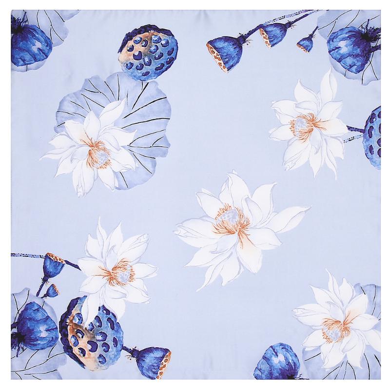 53cm Lotus Seed Silk Satin Summer Scarf New Womens Small Square Scarves Bandanna Headband Neck Tie Band Neckerchief Turban