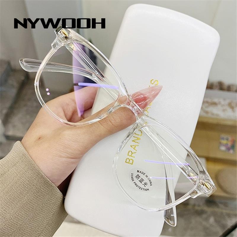 NYWOOH Anti Blue Light Glasses Frames Men Computer Eyeglasses for Women Transparent Green Fake Eyeglass Bluelight Lens Protect
NYWOOH Anti Blue Light Glasses Frames Men Computer Eyeglasses for Women Transparent Green Fake Eyeglass Bluelight Lens Protect