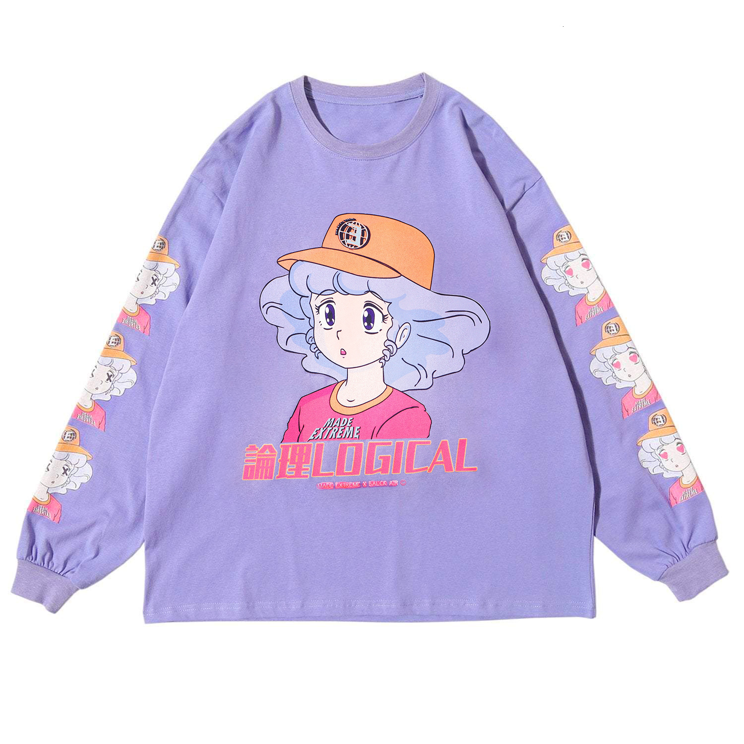 2021 New Japanese Cartoon Girl Print t Shirt Sweatshirts Men Streetwear Autumn Hip Hop Loose Long Sleeve Tshirts Harajuku Casual Tops Oesh, Long sleeve-purple
2021 New Japanese Cartoon Girl Print t Shirt Sweatshirts Men Streetwear Autumn Hip Hop Loose Long Sleeve Tshirts Harajuku Casual Tops Oesh, Long sleeve-purple
