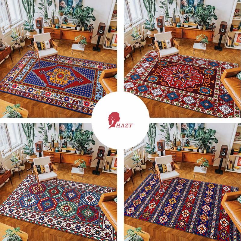 HAZY Bohemia Rugs and Carpets for Home Living Room Bed Room Floor Carpets Foot Pad Bedroom Study Floor Rugs Prayer Mattress, Bohemia-x9
HAZY Bohemia Rugs and Carpets for Home Living Room Bed Room Floor Carpets Foot Pad Bedroom Study Floor Rugs Prayer Mattress, Bohemia-x9