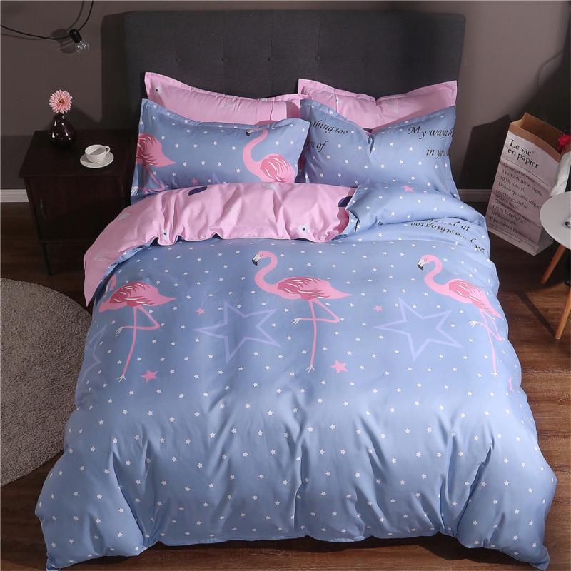 Pink Princess style flamingos beautiful flower Bedding set full Queen King size bed duvet cover flat sheet set Pillowcase, Style2
Pink Princess style flamingos beautiful flower Bedding set full Queen King size bed duvet cover flat sheet set Pillowcase, Style2