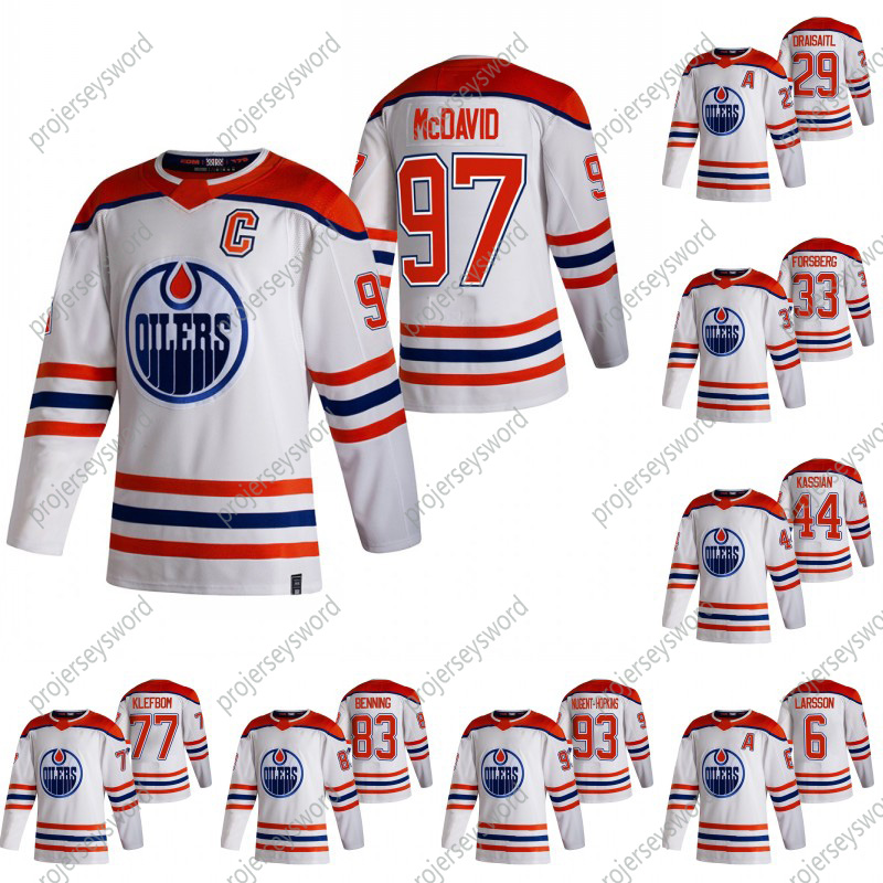 2020-21 Reverse Retro Connor McDavid Hockey Jersey Edmonton Oilers Leon Draisaitl Anton Forsberg Zack Kassian Oscar Klefbom Nugent-Hopkins, Youth blue s-xl
2020-21 Reverse Retro Connor McDavid Hockey Jersey Edmonton Oilers Leon Draisaitl Anton Forsberg Zack Kassian Oscar Klefbom Nugent-Hopkins, Youth blue s-xl