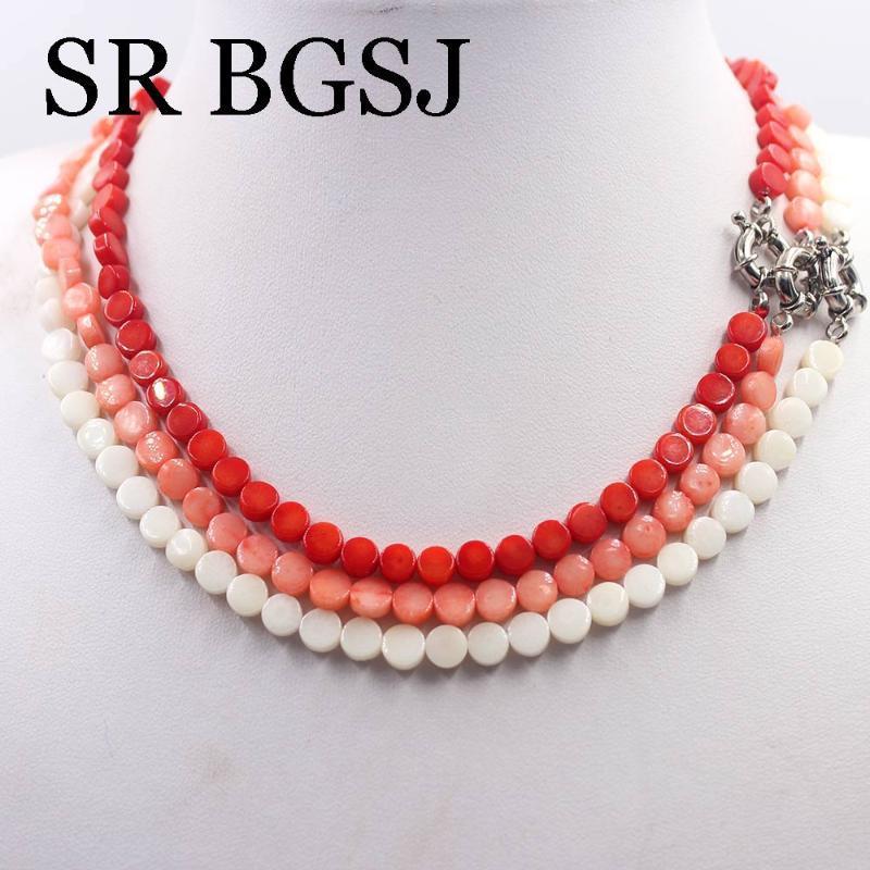 Free Shipping 6mm White Red Pink Wholesale Coin Sea Bamboo Natural Coral Beads Jewelry Necklace Strand 17.5"1
Free Shipping 6mm White Red Pink Wholesale Coin Sea Bamboo Natural Coral Beads Jewelry Necklace Strand 17.5"1