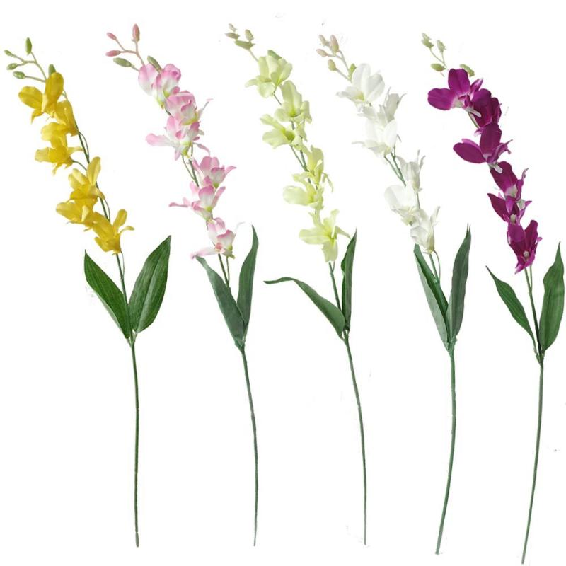 Simulation Orchid Silk Flower Artificial Flowers Plastic Fake Flowers Bouquet DIY Home Wedding Birthday Flower Decoration 10pcs, White orchid
Simulation Orchid Silk Flower Artificial Flowers Plastic Fake Flowers Bouquet DIY Home Wedding Birthday Flower Decoration 10pcs, White orchid