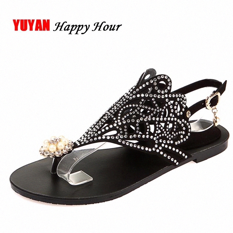 New 2019 Fashion Brand Sandals Women Flip Flops Pearl Rhinestone High Quality Women's Sandals Ladies Black Summer Shoes ZH2816 #Hu89
New 2019 Fashion Brand Sandals Women Flip Flops Pearl Rhinestone High Quality Women's Sandals Ladies Black Summer Shoes ZH2816 #Hu89