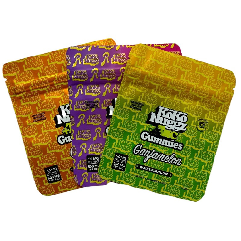 Mylar Bags KOKOS Edibles Bag Smell Proof Bag 3 Flavors Watermelon Orange Blue Raspberry Plastic Pouch Packaging Packing
Mylar Bags KOKOS Edibles Bag Smell Proof Bag 3 Flavors Watermelon Orange Blue Raspberry Plastic Pouch Packaging Packing