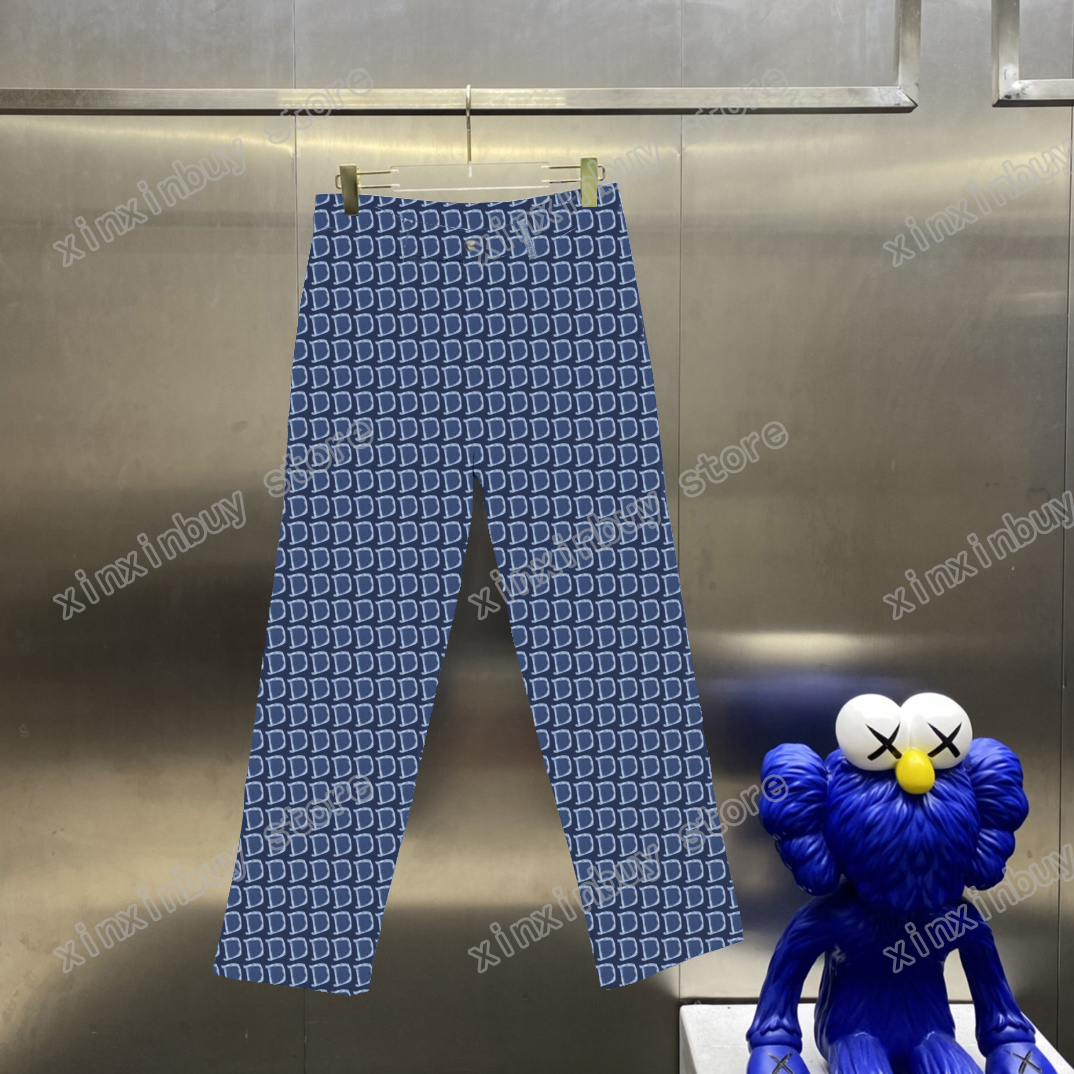 22ss Mens Women designer pants blue Denim Jacquard letters Spring summer Men Webbing Pant Casual letter Trousers Wedding xinxinbuy M-2XL
22ss Mens Women designer pants blue Denim Jacquard letters Spring summer Men Webbing Pant Casual letter Trousers Wedding xinxinbuy M-2XL
