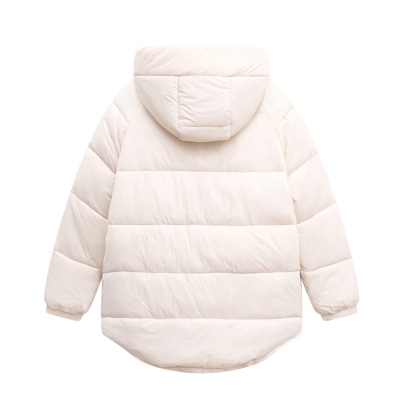 New Fashoin Glossy Parka Winter Jacket Women Short Hooded Parka Thick Warm Oversize Coat Female Office Lady 201029