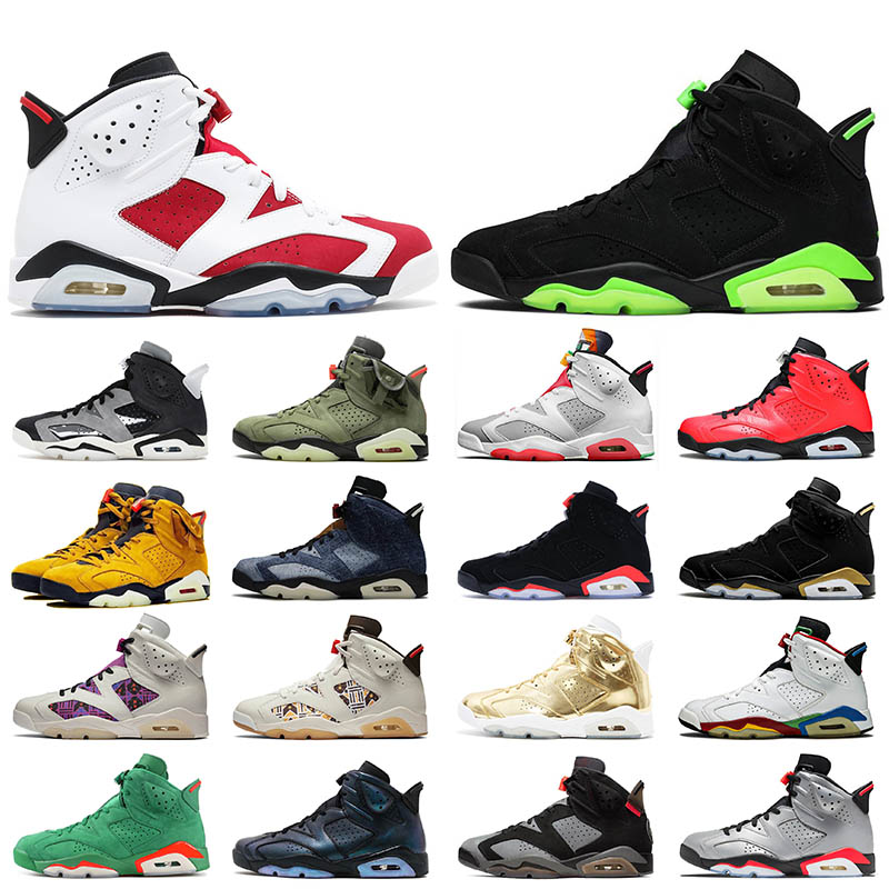 2021 Carmine Electric Green Jumpman 6 6s Mens Basketball Shoes Travis Sneakers Black Infrared DMP Tech Chrome Mens Trainers Sneakers Size 13, #4 hare 36-47 
2021 Carmine Electric Green Jumpman 6 6s Mens Basketball Shoes Travis Sneakers Black Infrared DMP Tech Chrome Mens Trainers Sneakers Size 13, #4 hare 36-47