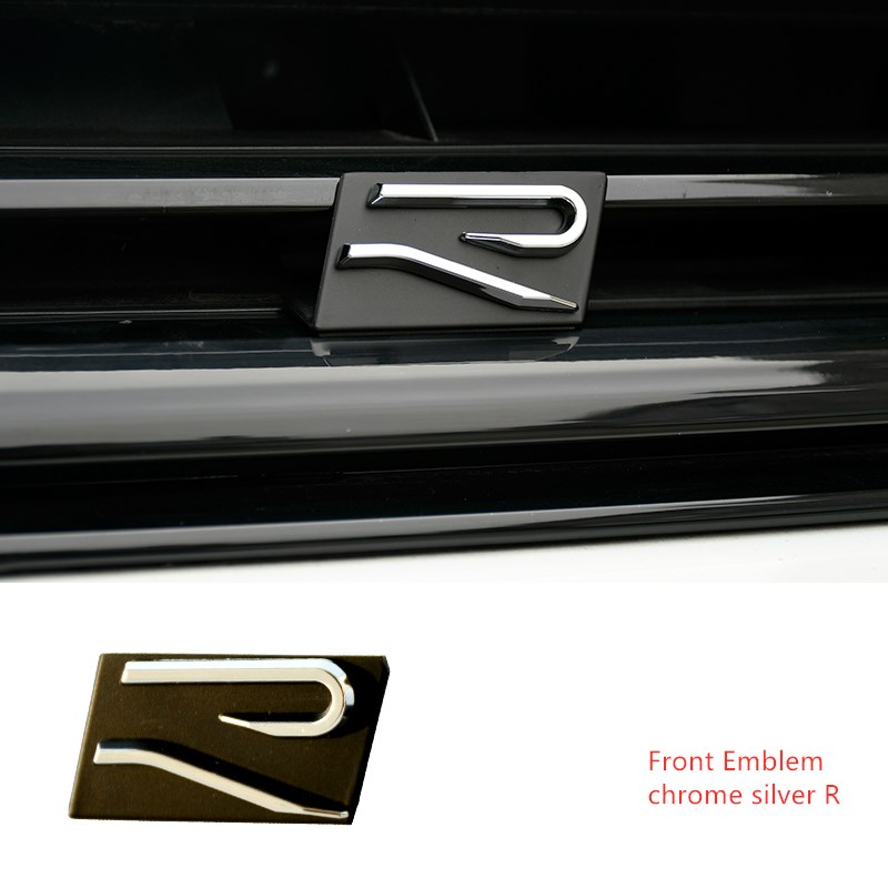 Front Grille Emblem Rear Boot R Logo badge Sticker Nameplate decal for 2020 VW Volkswagen golf 8 Scirocco Passat R36 Touareg R50
Front Grille Emblem Rear Boot R Logo badge Sticker Nameplate decal for 2020 VW Volkswagen golf 8 Scirocco Passat R36 Touareg R50