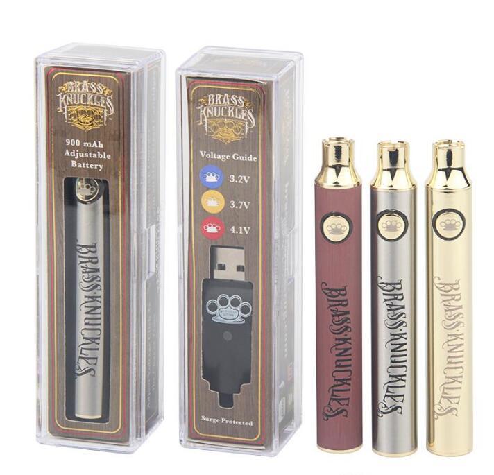 Brass Knuckles Battery Vape Battery Wooden Gold Preheat VV Variable Voltage 650mAh 900mAh For 510 Thread Vape Cartridges DHL Free Shipping
Brass Knuckles Battery Vape Battery Wooden Gold Preheat VV Variable Voltage 650mAh 900mAh For 510 Thread Vape Cartridges DHL Free Shipping