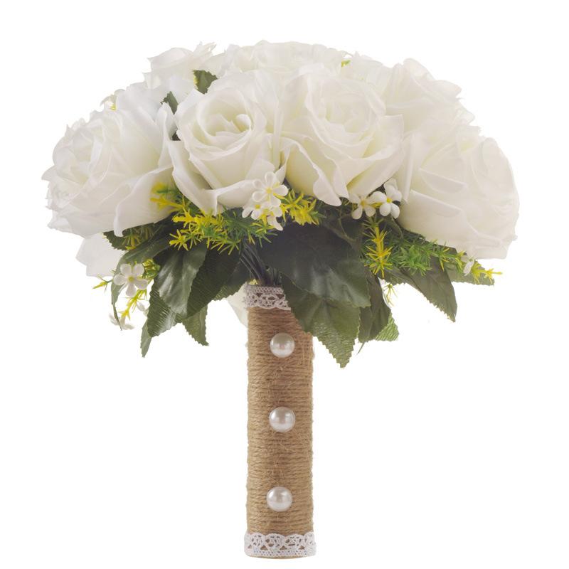 TFBC Artificial White Flower Bouquet Wedding Bouquet Handmade Leaves Pearl Flowers Bridesmaid Wedding Bouquets
TFBC Artificial White Flower Bouquet Wedding Bouquet Handmade Leaves Pearl Flowers Bridesmaid Wedding Bouquets