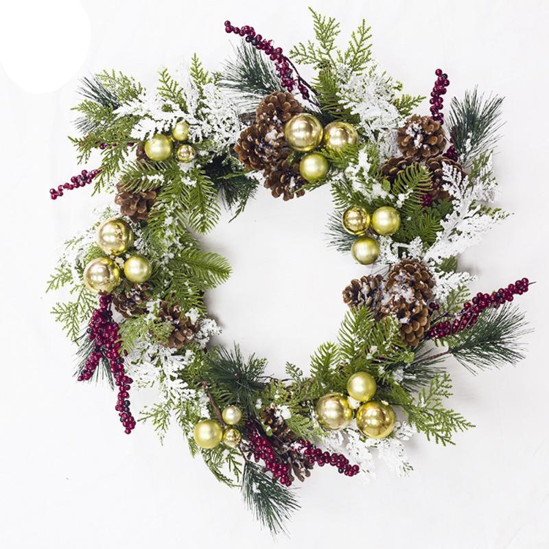 Christmas Realistic Wreath Red Berries Garland Props Hanging Pendant Store Window Wall Decor Fall Pine Artificial Wreath1, A2
Christmas Realistic Wreath Red Berries Garland Props Hanging Pendant Store Window Wall Decor Fall Pine Artificial Wreath1, A2