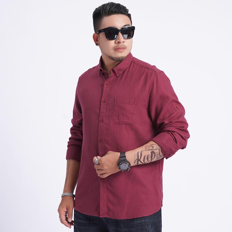 Large Size 6xl 7xl 8xl Cotton Linen Spring And Fall 2020 New Casual Long-sleeved Shirt Soft Comfortable Slim Men's Style Shirt
Large Size 6xl 7xl 8xl Cotton Linen Spring And Fall 2020 New Casual Long-sleeved Shirt Soft Comfortable Slim Men's Style Shirt