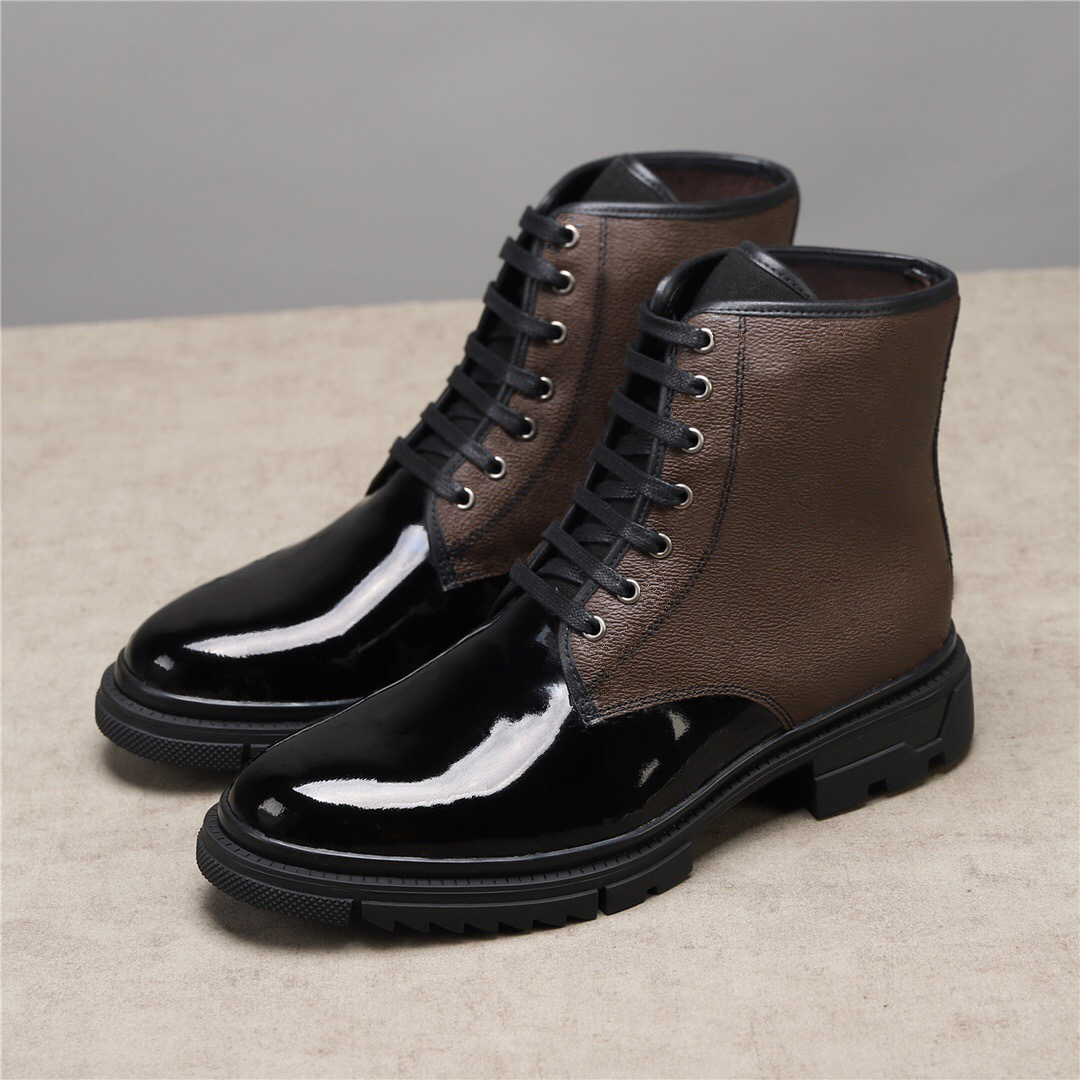 Men's Fashion Designer Classic Martin Boots Business Versatile Warm Brown Black Retro Commuter Shoes Black And White Luxury Lace Up Casual S, Make up the difference
Men's Fashion Designer Classic Martin Boots Business Versatile Warm Brown Black Retro Commuter Shoes Black And White Luxury Lace Up Casual S, Make up the difference