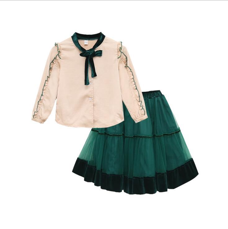 2020 Teenage Baby Girls Fashion Dress Sets, Bow Blouse+Mesh Skirts 6 sets/lot, Wholesale, Free Shipping, Beige
2020 Teenage Baby Girls Fashion Dress Sets, Bow Blouse+Mesh Skirts 6 sets/lot, Wholesale, Free Shipping, Beige