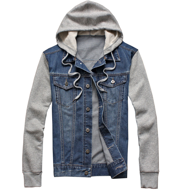 New Denim Jacket Men Hooded Sportswear Outdoors Casual Fashion Jeans Jackets Hoodies Cowboy Mens Jacket and Coat Plus Size 5XL, Blue
New Denim Jacket Men Hooded Sportswear Outdoors Casual Fashion Jeans Jackets Hoodies Cowboy Mens Jacket and Coat Plus Size 5XL, Blue