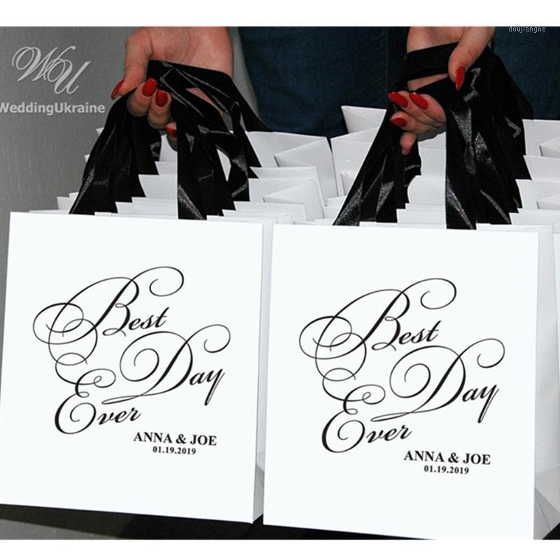 Personalized Best Day Ever Wedding Welcome Bags with satin ribbon & your names paper gift bags for wedding favor for guests1
Personalized Best Day Ever Wedding Welcome Bags with satin ribbon & your names paper gift bags for wedding favor for guests1