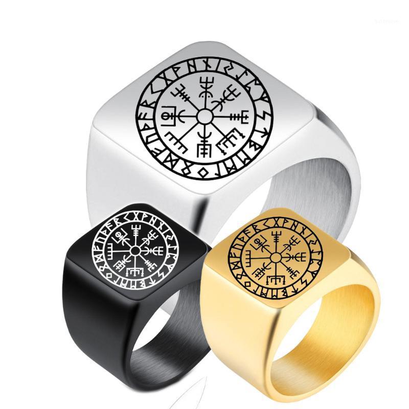 GELICITY Silver Black Stainless Steel Rings Men Vegvisir Viking Rune Compass Retro Pirate Compass Ring Men Titanium Rings Gift1
GELICITY Silver Black Stainless Steel Rings Men Vegvisir Viking Rune Compass Retro Pirate Compass Ring Men Titanium Rings Gift1