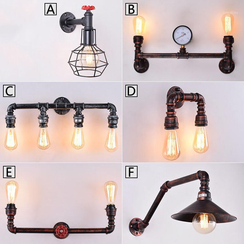 LOFT American wall lamp retro water pipe wall lamp creative bedside corridor aisle E271
LOFT American wall lamp retro water pipe wall lamp creative bedside corridor aisle E271