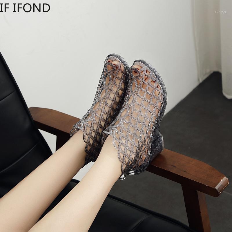 IF IFOND Women Wedge Sandals New Summer Platform Shoes For Woman Comfortable Breathable Low Heels Soft Open Toe Clear Shoes1, Black
IF IFOND Women Wedge Sandals New Summer Platform Shoes For Woman Comfortable Breathable Low Heels Soft Open Toe Clear Shoes1, Black