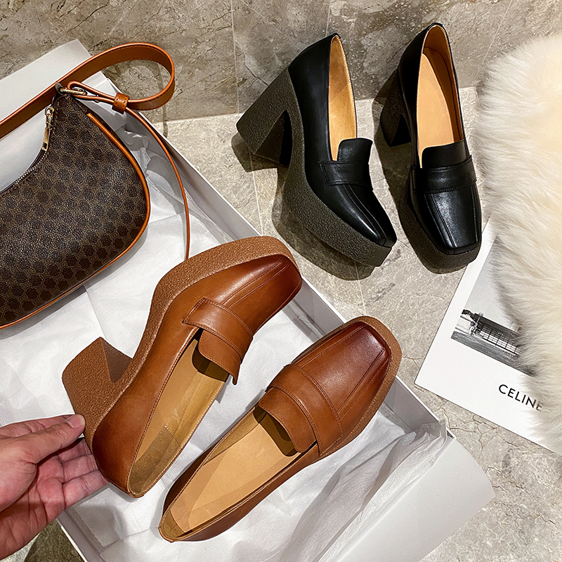 2021 New Woman Genuine Natural Ladies Rubbing Women's Shoes Female Heels XUFV, Brown.
2021 New Woman Genuine Natural Ladies Rubbing Women's Shoes Female Heels XUFV, Brown.