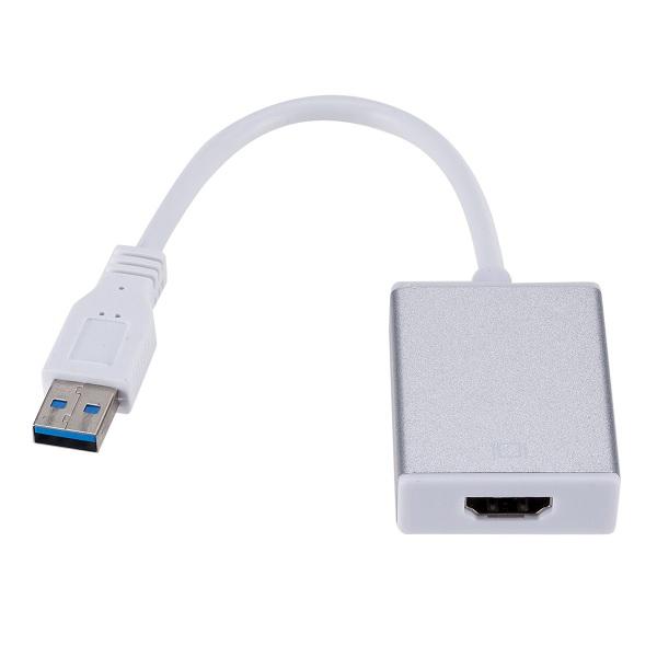 USB 3.0 To HDMI female Audio Video Adaptor Converter Cable For Windows 7/8/10 PC Graphic Adapter Multi Display Laptop HDTV
USB 3.0 To HDMI female Audio Video Adaptor Converter Cable For Windows 7/8/10 PC Graphic Adapter Multi Display Laptop HDTV