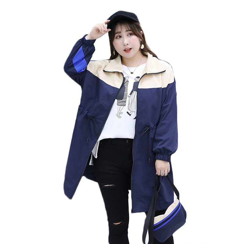 2021 4xl Plus Size Women's Clothing Spring New Womens Coat Fashion Patchwork Loose Tooling Jacket Female Windbreaker Coats Y299 X83s, Nauy blue
2021 4xl Plus Size Women's Clothing Spring New Womens Coat Fashion Patchwork Loose Tooling Jacket Female Windbreaker Coats Y299 X83s, Nauy blue
