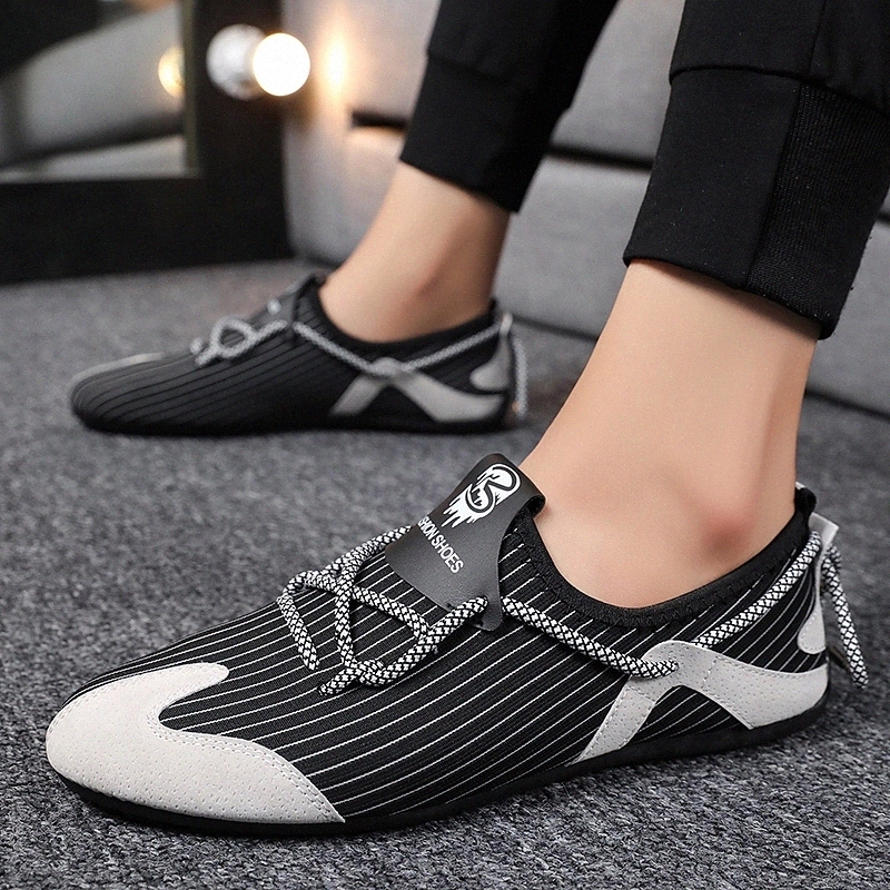 Fashion Mens Driving Shoes Breathable Flats Non-Leather Casual Shoes Men Mixed-Color Stripe Slip on Loafers Soft Shoes for Men #7R4i
Fashion Mens Driving Shoes Breathable Flats Non-Leather Casual Shoes Men Mixed-Color Stripe Slip on Loafers Soft Shoes for Men #7R4i