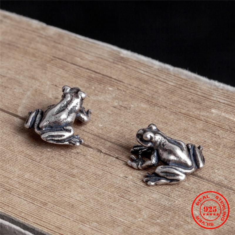 MKENDN 925 Sterling Silver Frog Earrings Retro Punk Animal Stud Earrings For Women Men Fine Jewelry Girls Female Party Gifts
MKENDN 925 Sterling Silver Frog Earrings Retro Punk Animal Stud Earrings For Women Men Fine Jewelry Girls Female Party Gifts