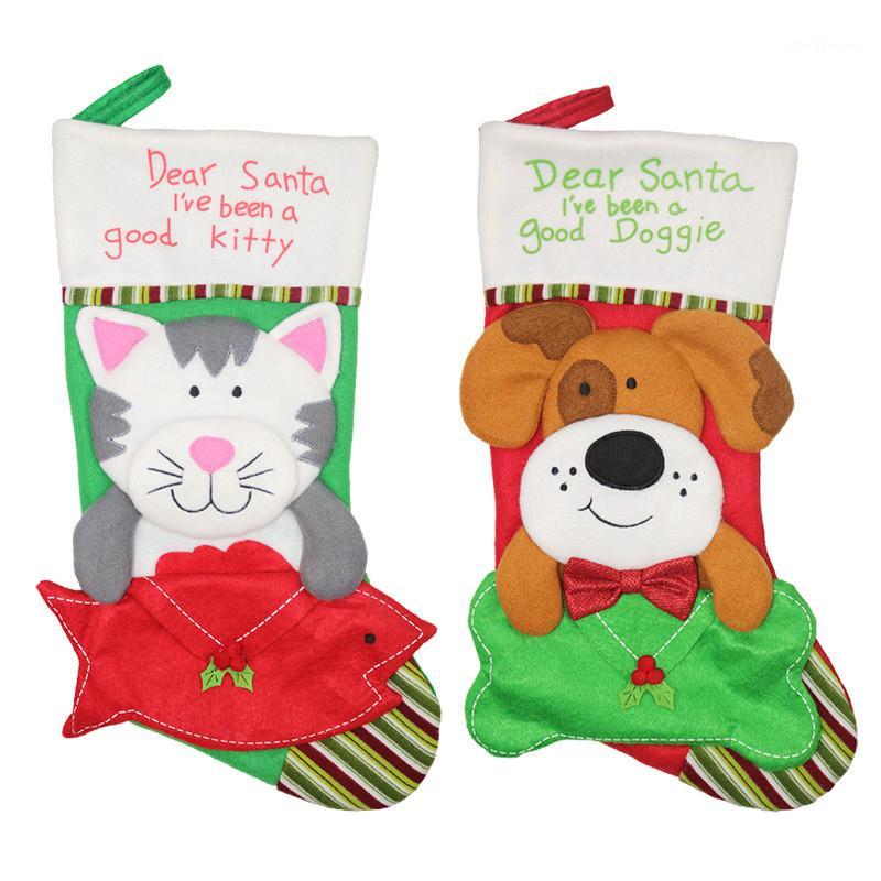 1pc Cute Animal Christmas Stocking Mini Sock Cat Dog Santa Claus Candy Gift Bag Xmas Tree Hanging Decoration Hanging Ornaments1
1pc Cute Animal Christmas Stocking Mini Sock Cat Dog Santa Claus Candy Gift Bag Xmas Tree Hanging Decoration Hanging Ornaments1