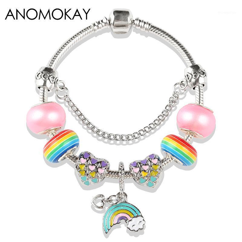 Romantic Rainbow Enamel Moon Heart Charm Pendant Bracelet Colorful Crystal Beads Bracelets for Women Girl Diy Jewelry Gift1
Romantic Rainbow Enamel Moon Heart Charm Pendant Bracelet Colorful Crystal Beads Bracelets for Women Girl Diy Jewelry Gift1