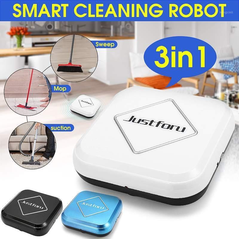 3 in 1 Automatic Smart Robot Vacuum Cleaner for HomeOffice Sweeping Mop Suction Drag Simultaneously For Hard Floors&Carpet1 
3 in 1 Automatic Smart Robot Vacuum Cleaner for HomeOffice Sweeping Mop Suction Drag Simultaneously For Hard Floors&Carpet1