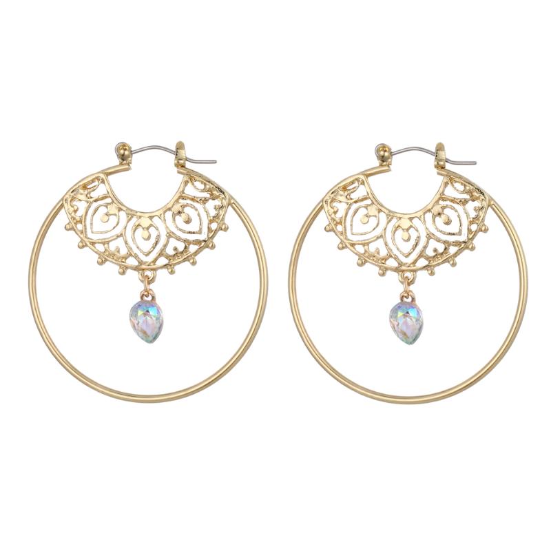 New Design Trendy Gold Color Big Circle Round Hoop Earrings For Women Bohemian Crystal Statement Geometry Piercing Earrings
New Design Trendy Gold Color Big Circle Round Hoop Earrings For Women Bohemian Crystal Statement Geometry Piercing Earrings